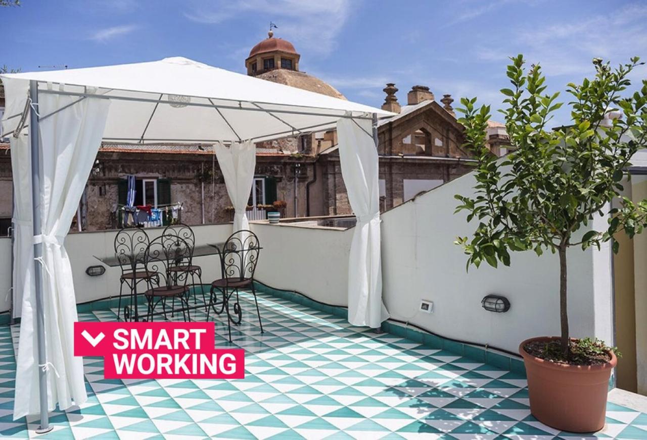 Apartamento Kalsa Casa Di Charme Con Terrazza By Wonderful Italy Palermo Exterior foto