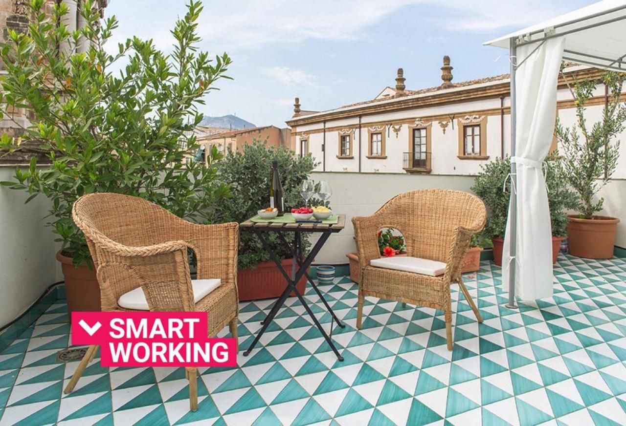 Apartamento Kalsa Casa Di Charme Con Terrazza By Wonderful Italy Palermo Exterior foto